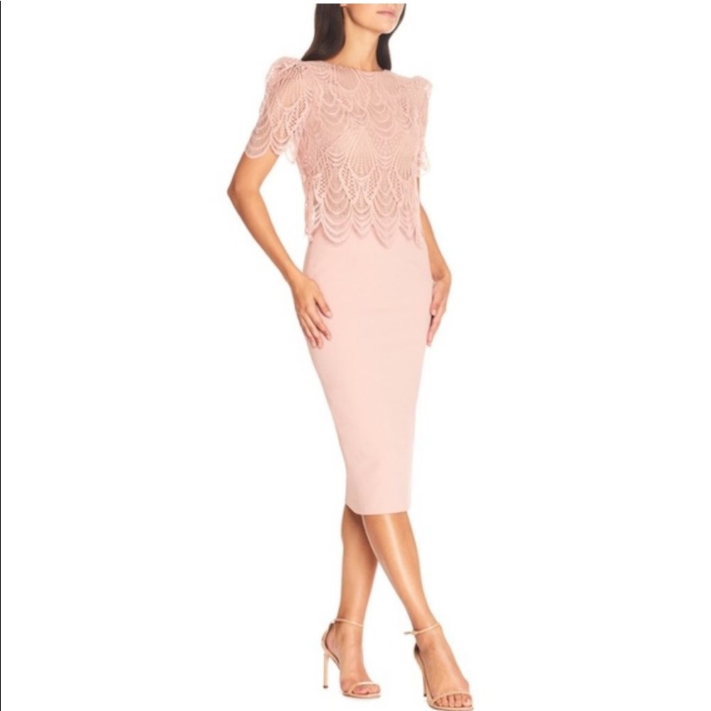 Dress the Population Kenna Lace Dress - Picture 2 of 11